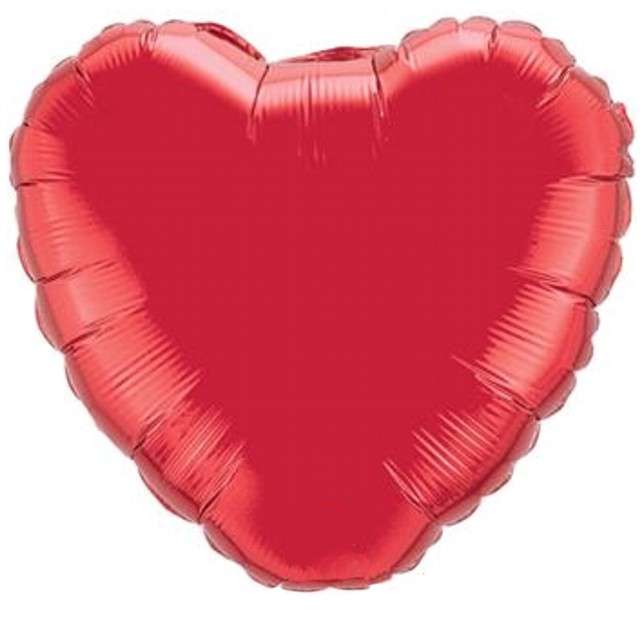 Balon Duże serce czerwony  Qualatex 36 HRT