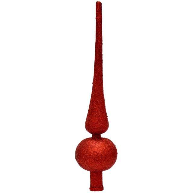 Czubek choinkowy "Czerwony szpic", Arpex, 23,5 cm