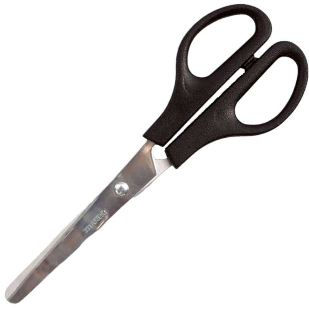 Nożyczki "Biurowe", czarne, Titanum, 16,5 cm