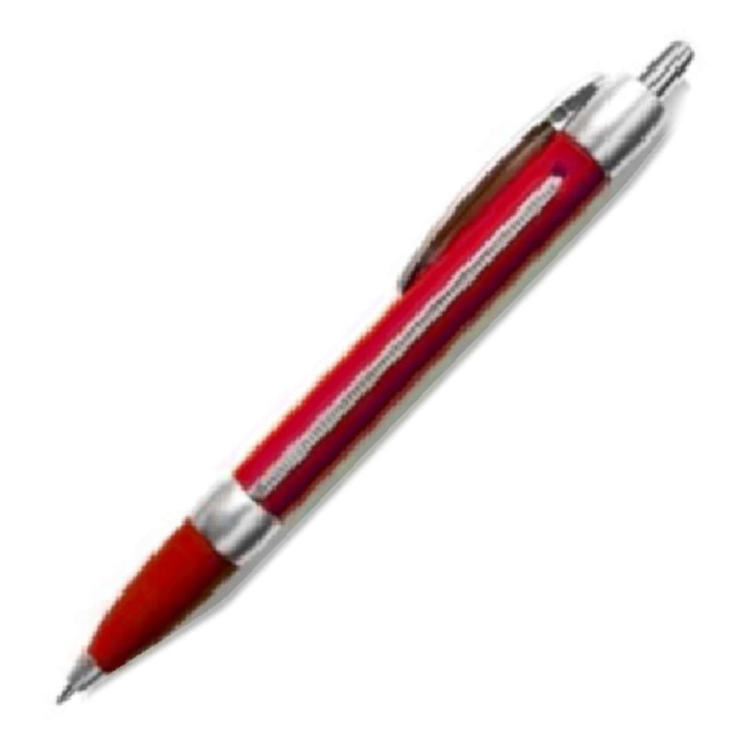 Długopis ze ściągą "Enigma", czerwony, GadgetMaster