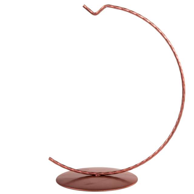 Stojak na bombkę "Classic - pełny", różowe złoto, Czakos, 15 cm