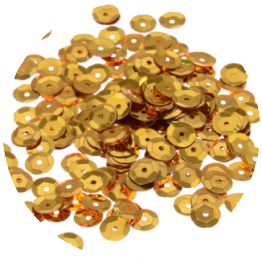 Cekiny "Classic Metalic", złote, 9 mm, 15 g, Arpex