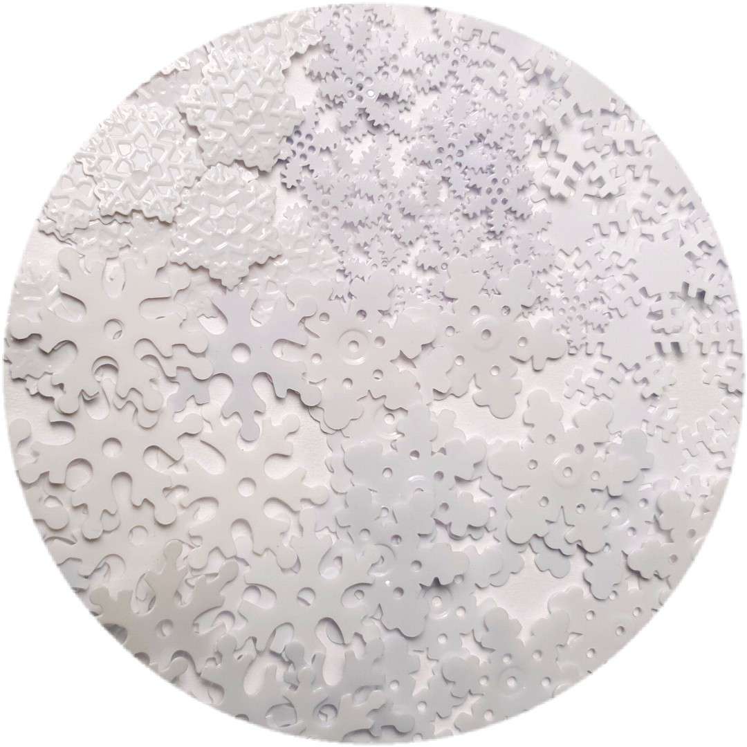 Konfetti "Płatki Śniegu", białe, Aliga, 20x2g
