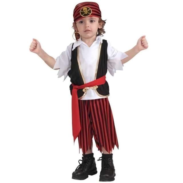 Strój dla dzieci "Pirat", Kraszek, rozm. 3-4 lata