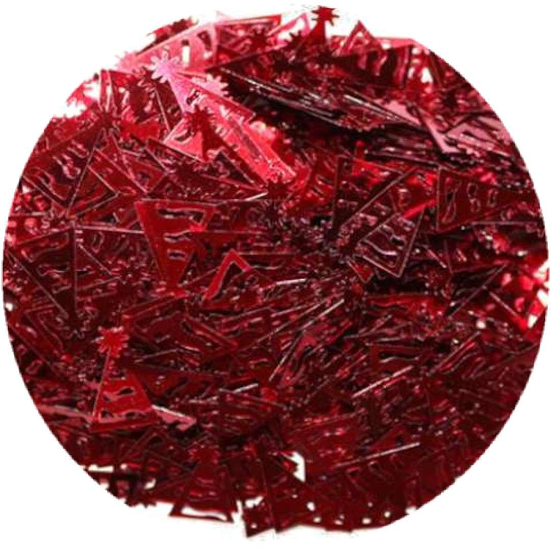Konfetti "Czapeczki", czerwone, Titanum, 14 g