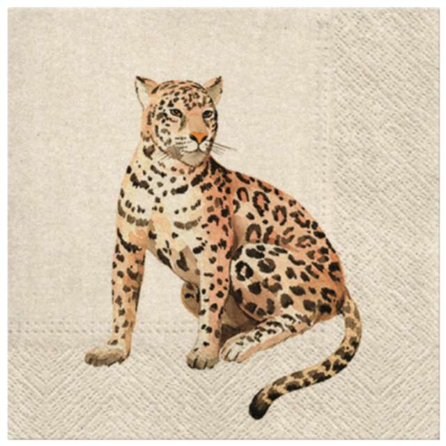 Serwetki "We Care - Leopard", PAW, 33 cm, 20 szt.