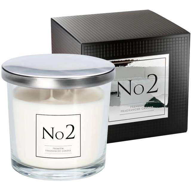Świeca zapachowa w szkle "Premium No 2", Bispol, 10 cm