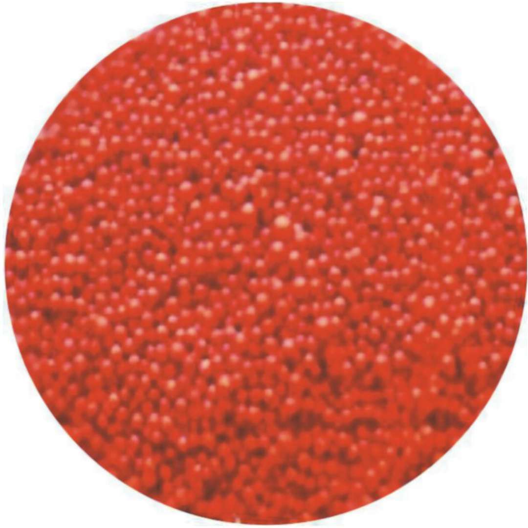Styropian "Kuleczki 4 mm", czerwone, Aliga, 10 g