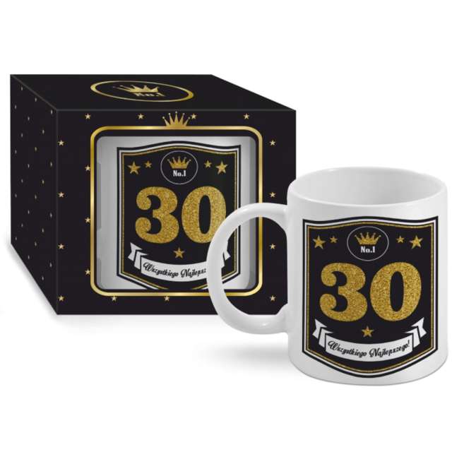Kubek "Boss - 30 urodziny", BGTech, 300 ml