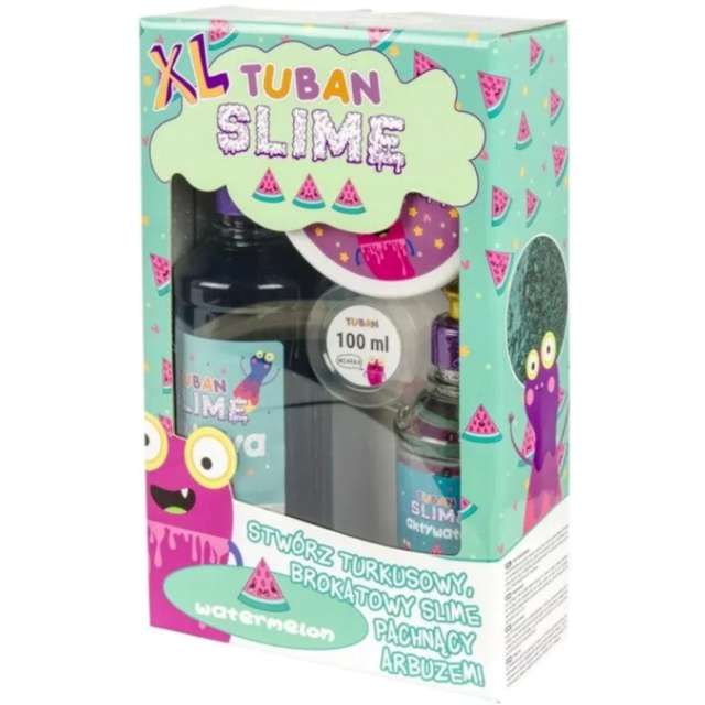 Zestaw "Super Slime XL Arbuz", Tuban