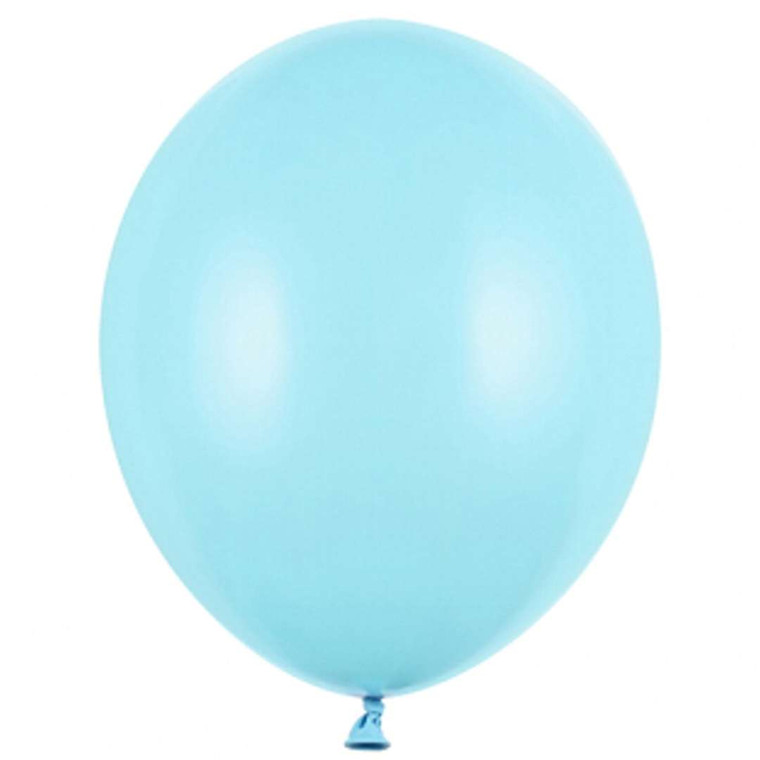 Balony "Pastel", niebieskie jasne, 5" STRONG, 100 szt