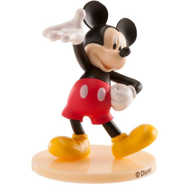 Figurka na tort "Mickey Mouse", kolorowa, Dekora, 9 cm