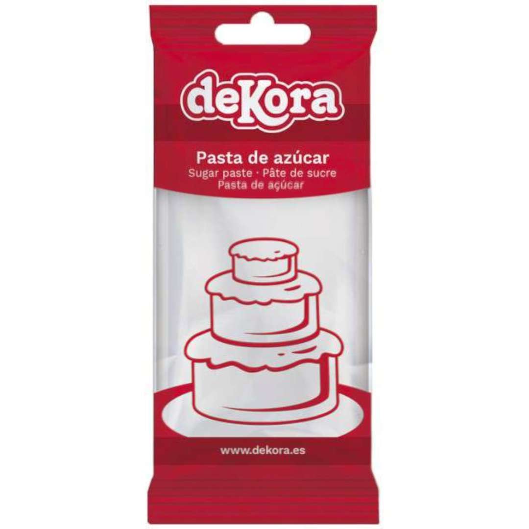 Lukier plastyczny "Masa cukrowa - biała", DeKora, 250 g