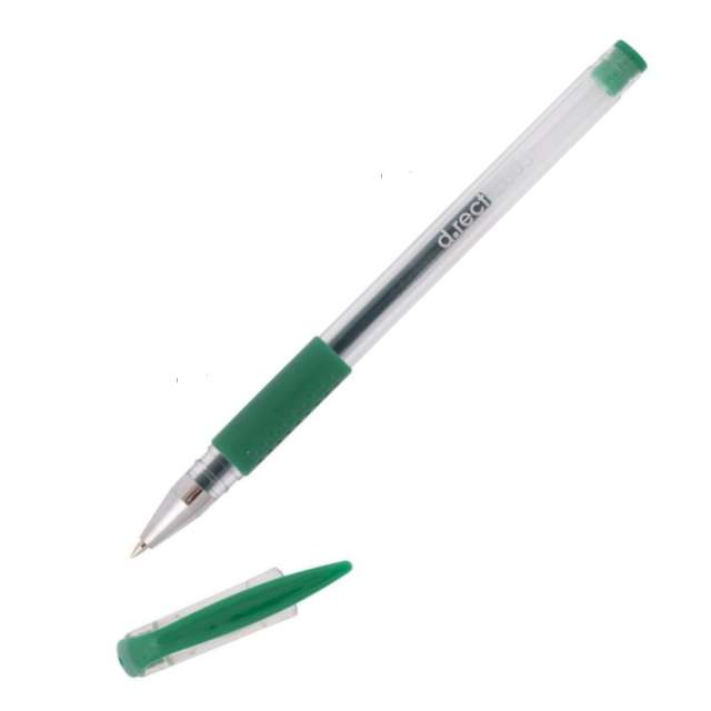 Długopis "żelowy", zielony, D.RECT No 2603