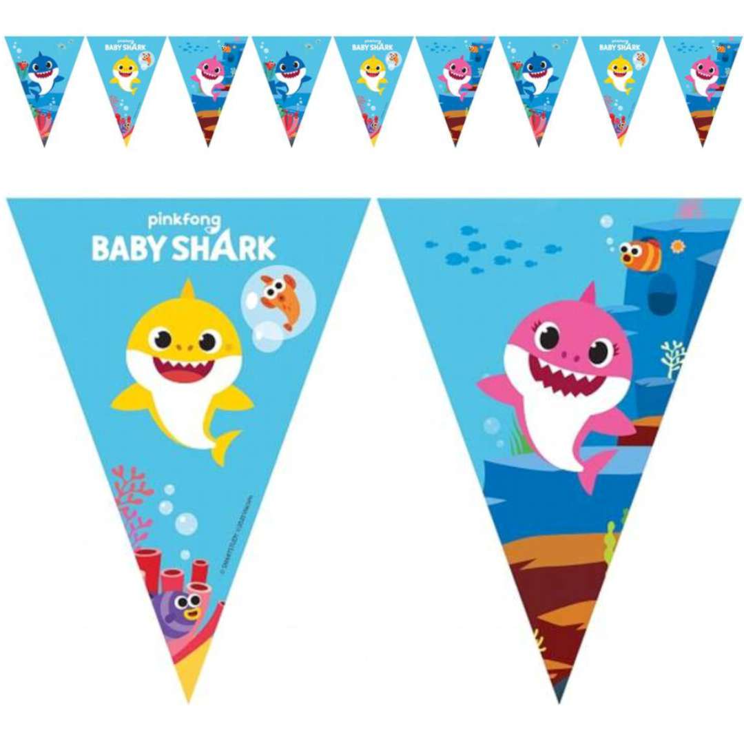 Baner flagi "Baby Shark", Procos, 230 cm