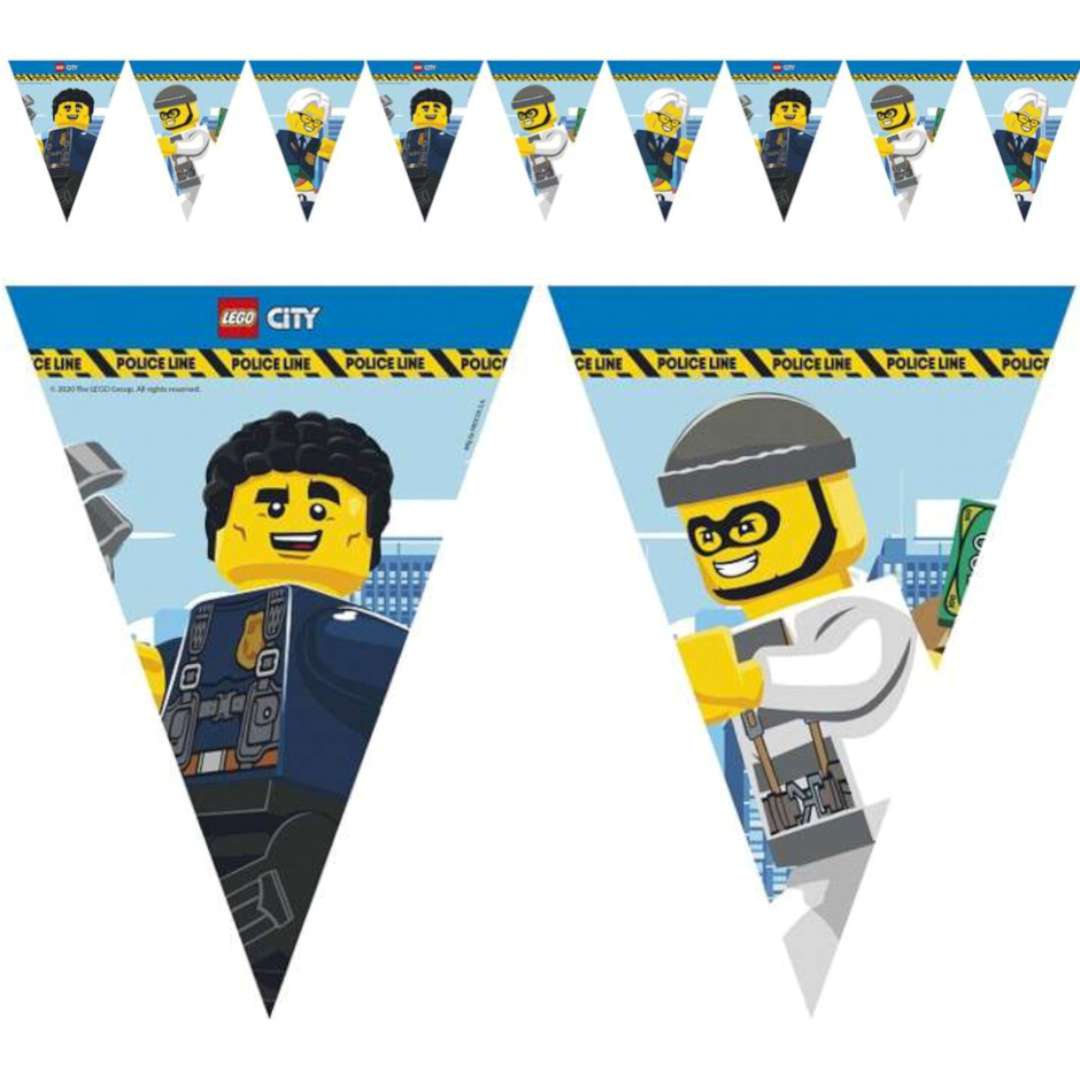 Baner flagi "Lego City", Procos, 230 cm