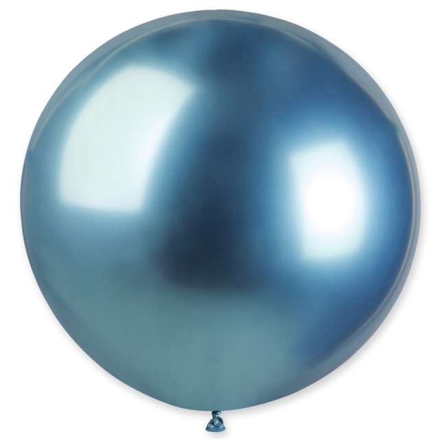 Balon "Kula Chromowana", niebieski, 31", ORB