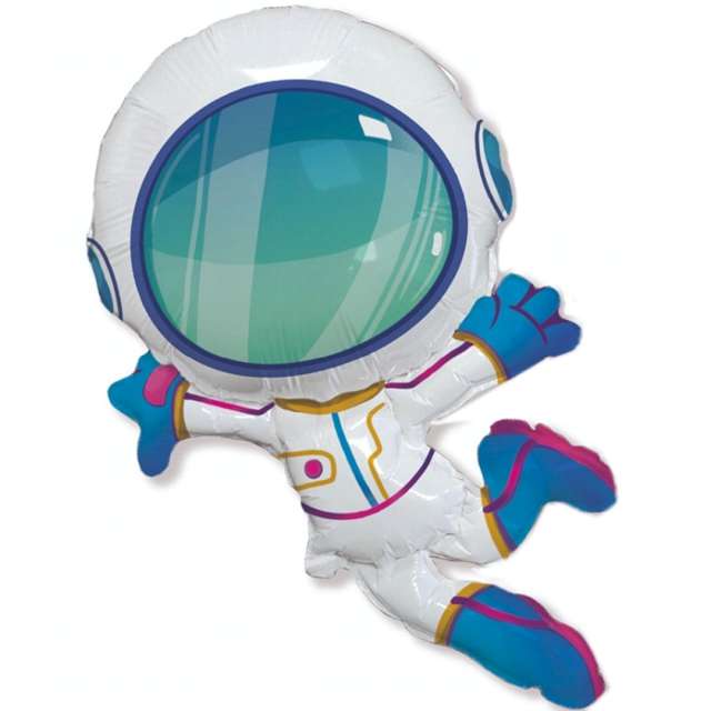 Balon foliowy "Astronauta - Kosmos", Flexmetal, 24" SHP