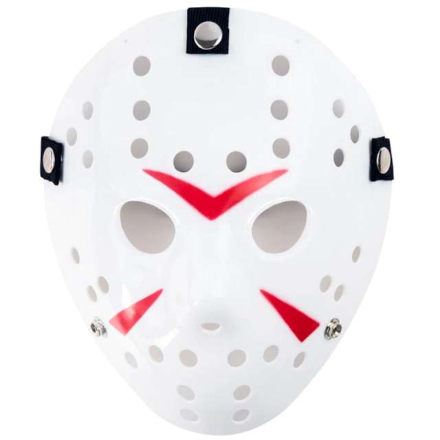 Maska "Jason - Piątek 13", biała, PartyPal