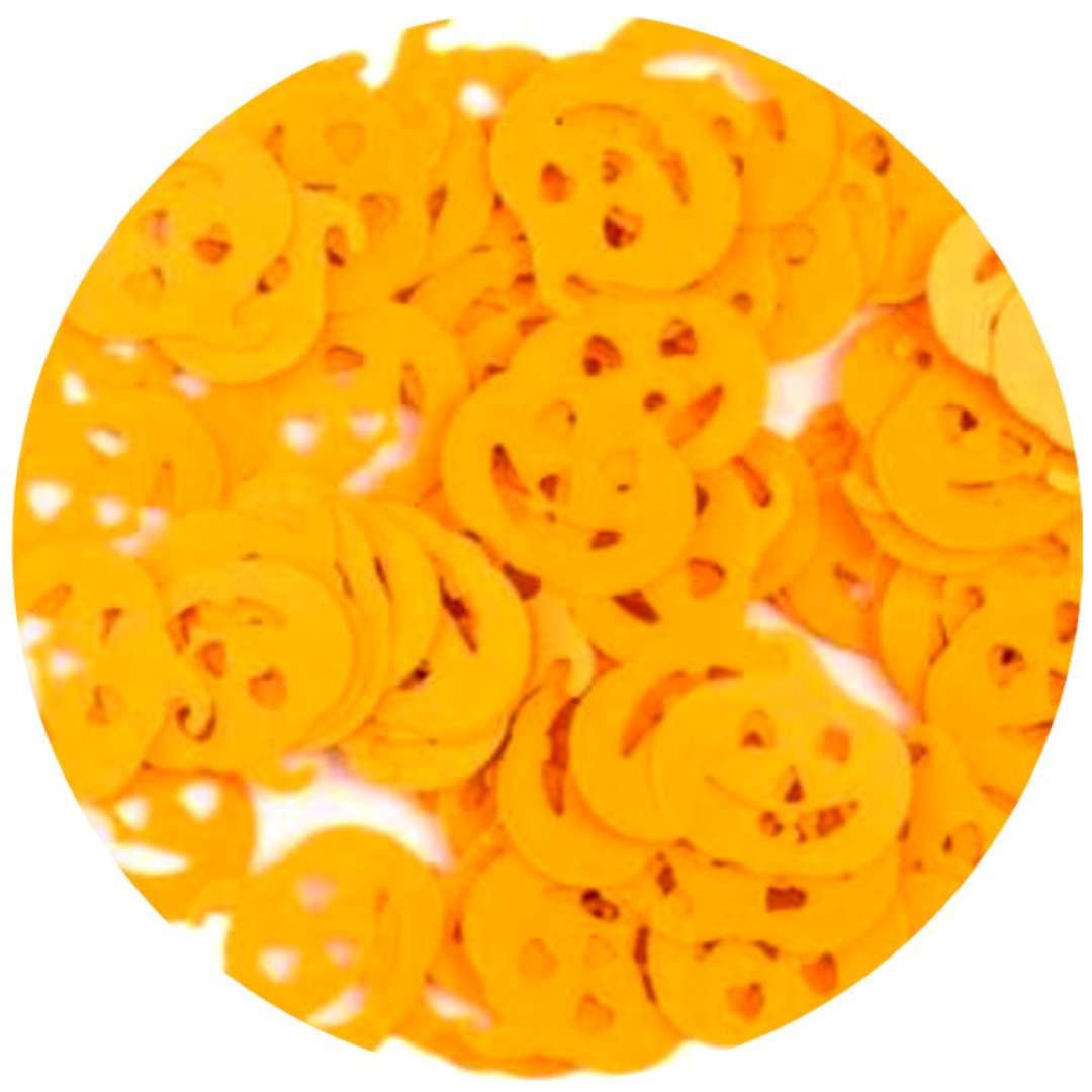 Konfetti "Halloween - pomarańczowe dynie", PartyPal, 15 g