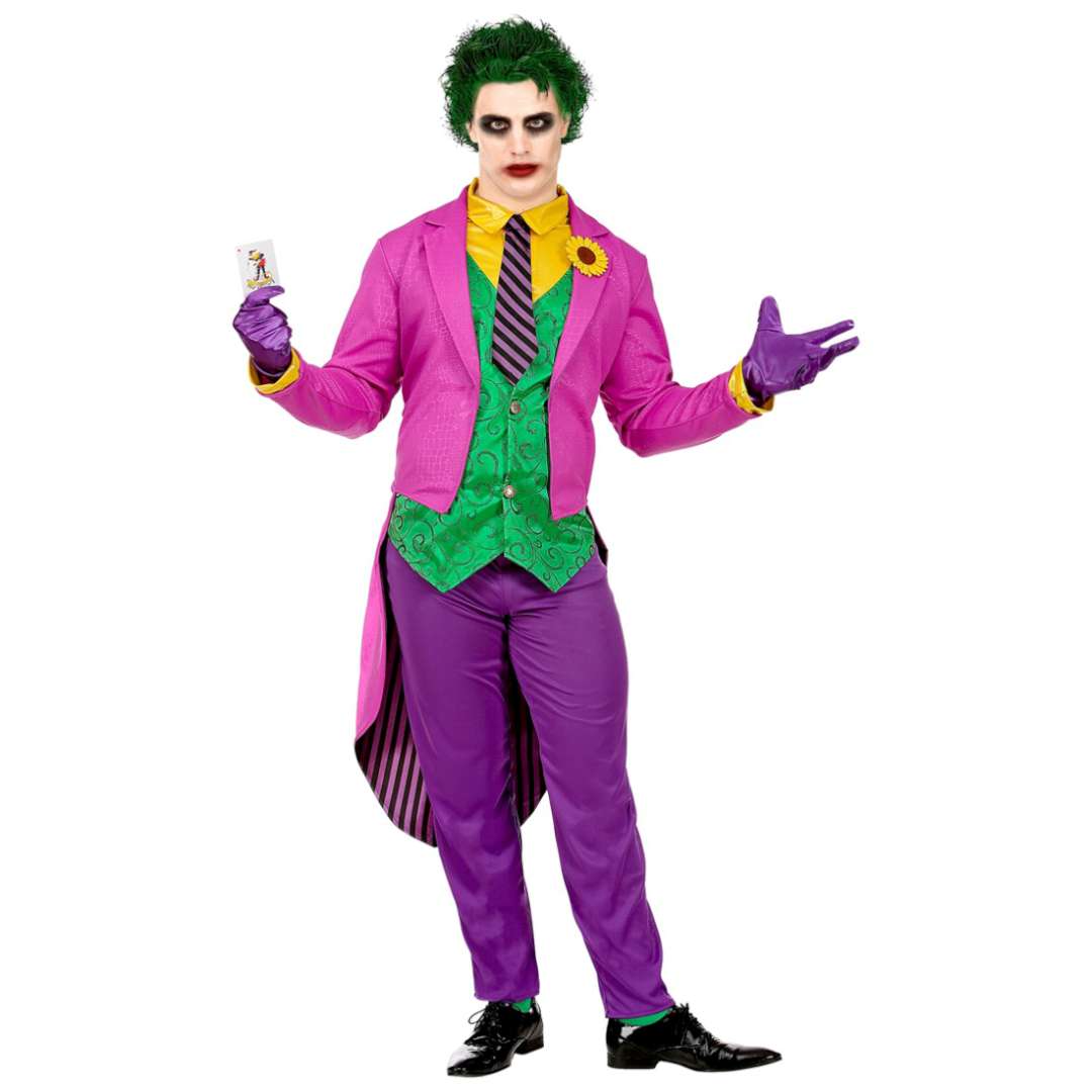 Strój dla dorosłych "Joker mistrz zbrodni", Widmann, rozm. M