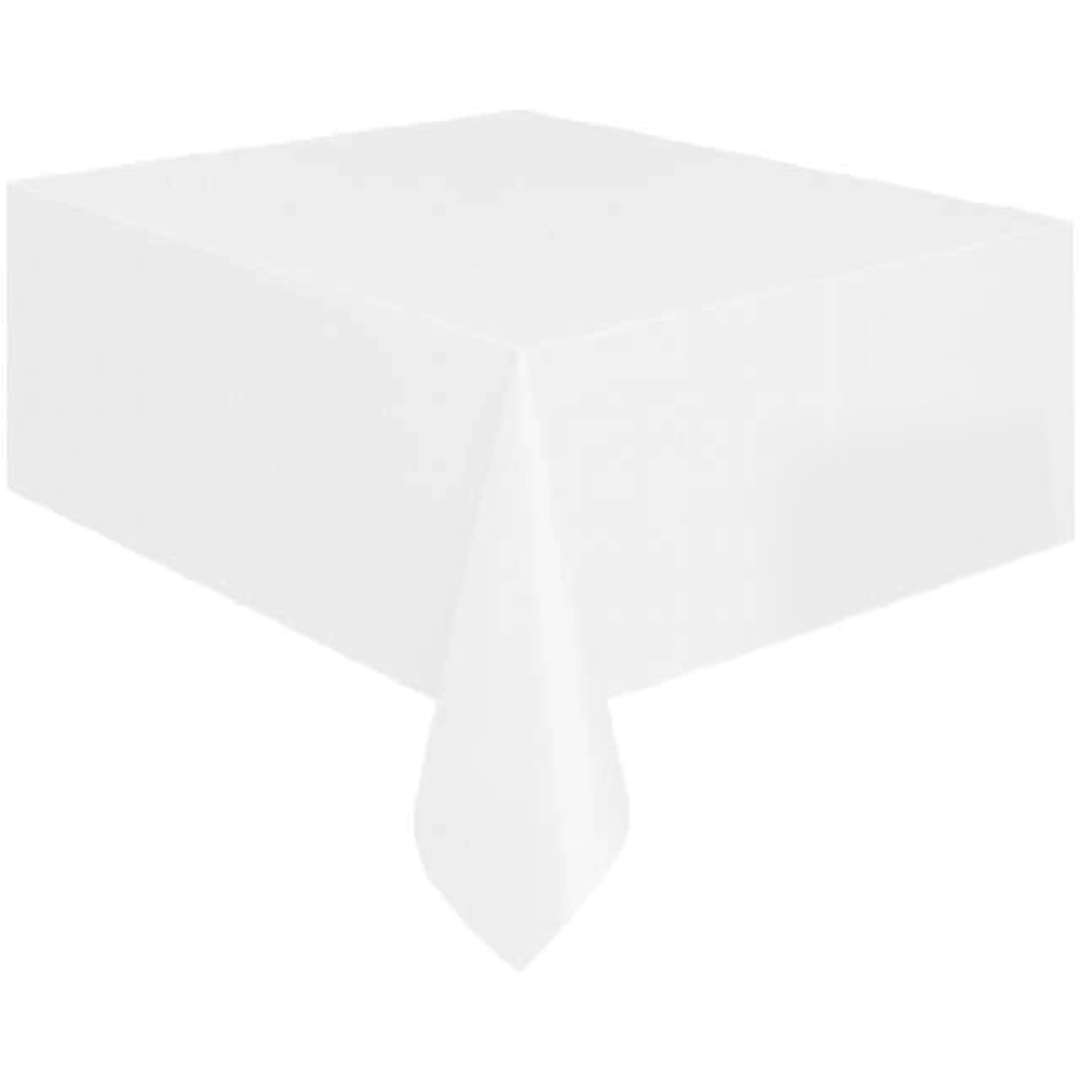 Obrus foliowy "Classic", biały, Unique, 137x274 cm compact