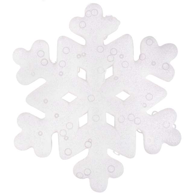 Ozdoba choinkowa "Brokatowa śnieżynka", Arpex, 15 cm