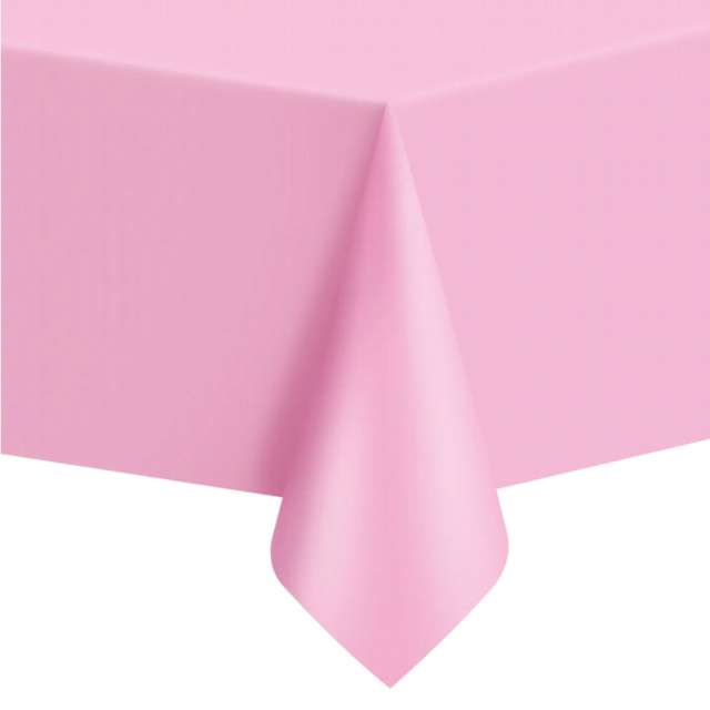 Obrus foliowy "Classic", jasny różowy, PartyPal, 274x137 cm