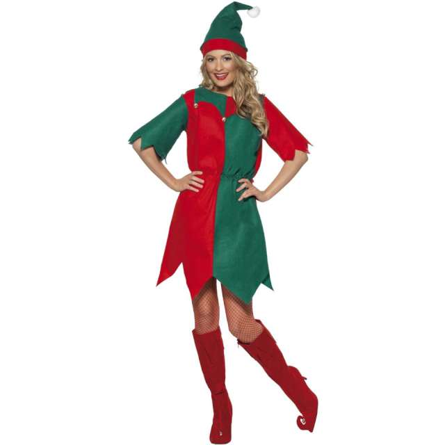 Strój dla dorosłych "Kobieta Elf", Smiffys, rozm. XL