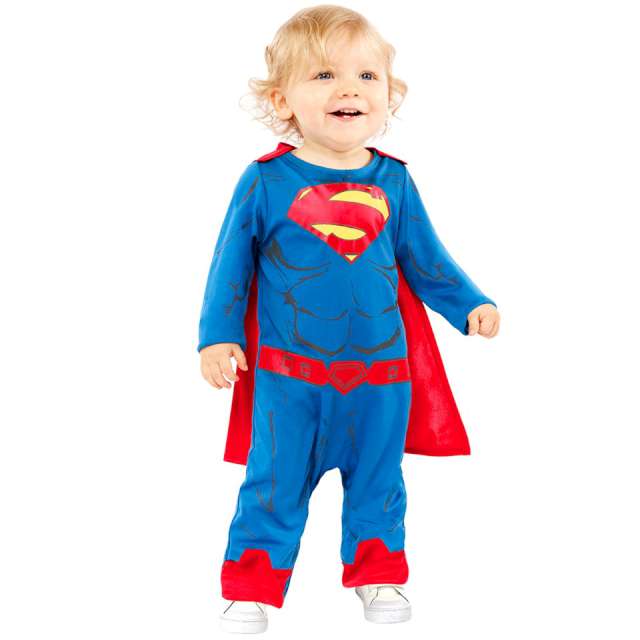Strój dla dzieci "Superman baby DC", Amscan, rozm. 80