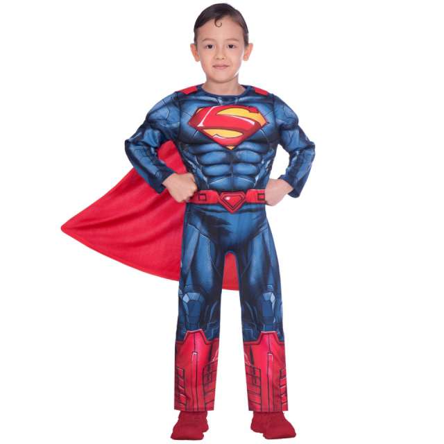 Strój dla dzieci "Superman DC", Amscan, rozm. 128-140