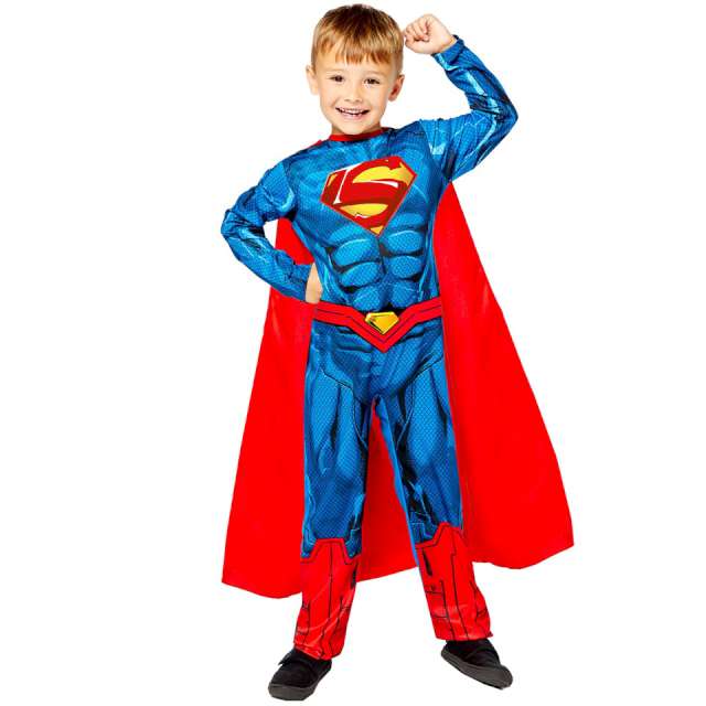 Strój dla dzieci "Superman eco DC", Amscan, rozm. 98-104