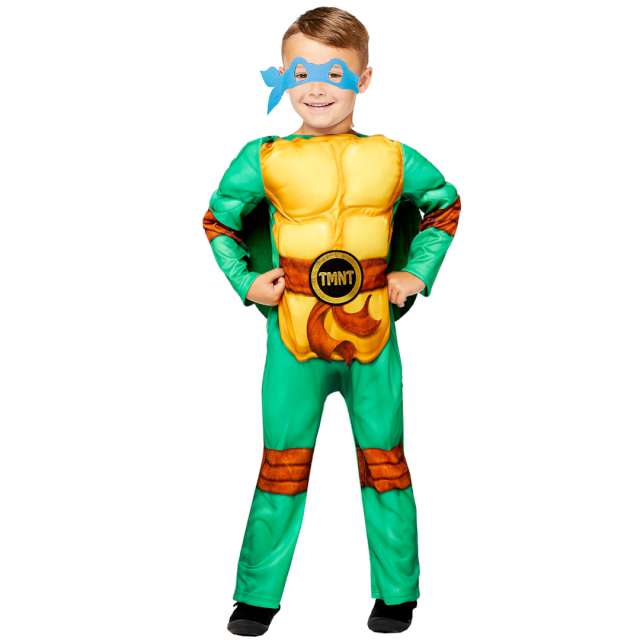 Strój dla dzieci "Żółw Ninja - Boy deluxe", Amscan, 98/104 cm