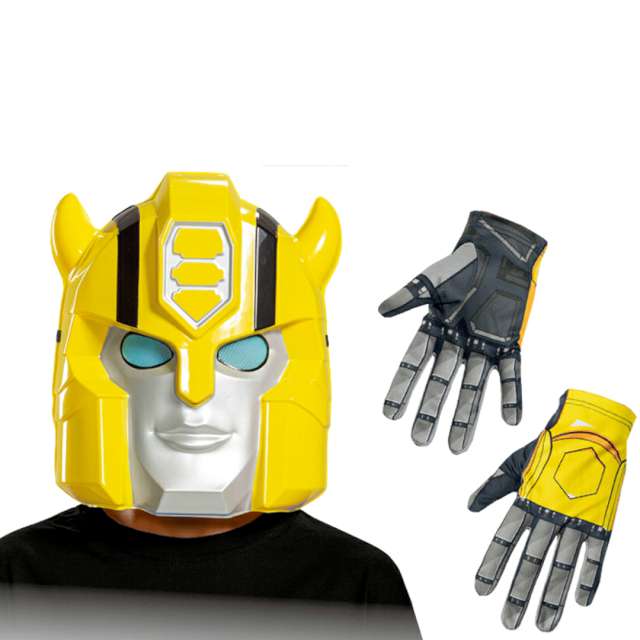 Zestaw akcesoria "Transformers Bumblebee - maska+rękawiczki", Disguise, rozm.un. dziecięcy
