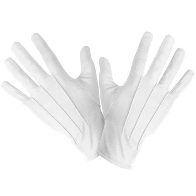 Rękawiczki "Święty Mikołaj", białe, Widmann, rozm. XL