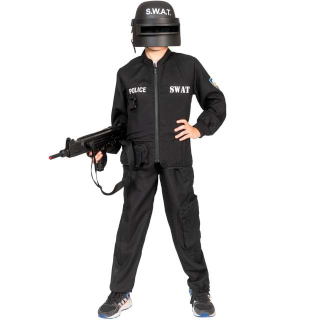 Strój dla dzieci "Policjant SWAT", Funny Fashion, 116 cm