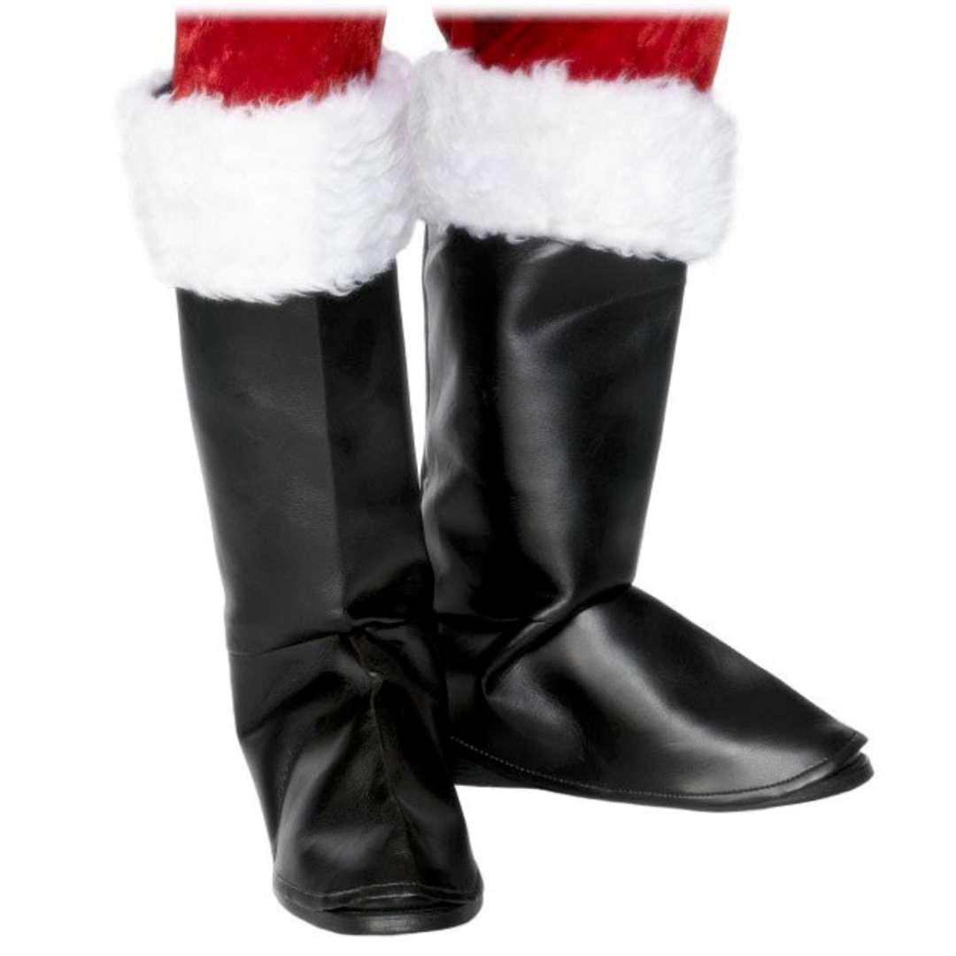 Nakładki na buty "Święty Mikołaj", z futerkiem, Funny Fashion