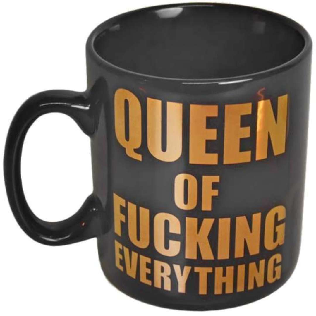 Kubek Queen of Fucking Everything Out Of The Blue 850 ml