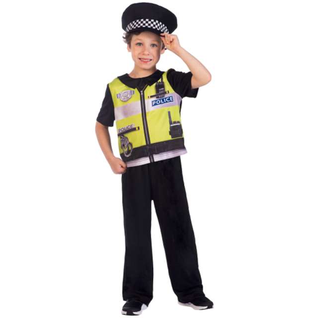 Strój dla dzieci Policjant Angielski Amscan rozm. 92-98 cm