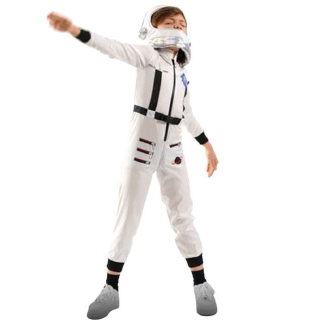 Strój dla dzieci Astronauta z hełmem biały Amscan rozm. 104-116 cm