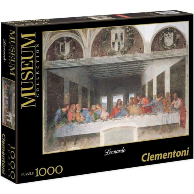 Puzzle Museum Collection - Da Vinci Ostatnia Wieczerza Clementoni 1000 elementów