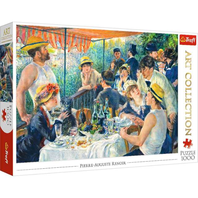 Puzzle "Art Collection - Auguste Renoir, Śniadanie wioślarzy", Trefl, 1000 elementów