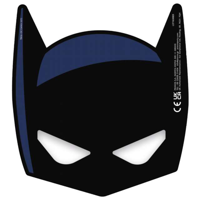 _xx_Maski papierowe Batman Rogue Rage 6 szt.