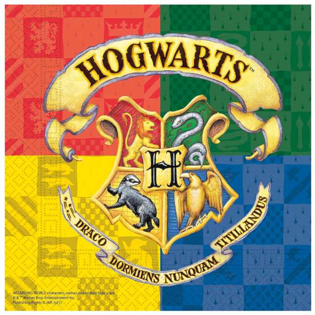 Serwetki papierowe "Harry Potter Hogwart", Procos, 33x33 cm, 20 szt