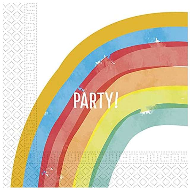 _xx_Serwetki papierowe Rainbow Party  rozm. 33 x 33 cm 20 szt.