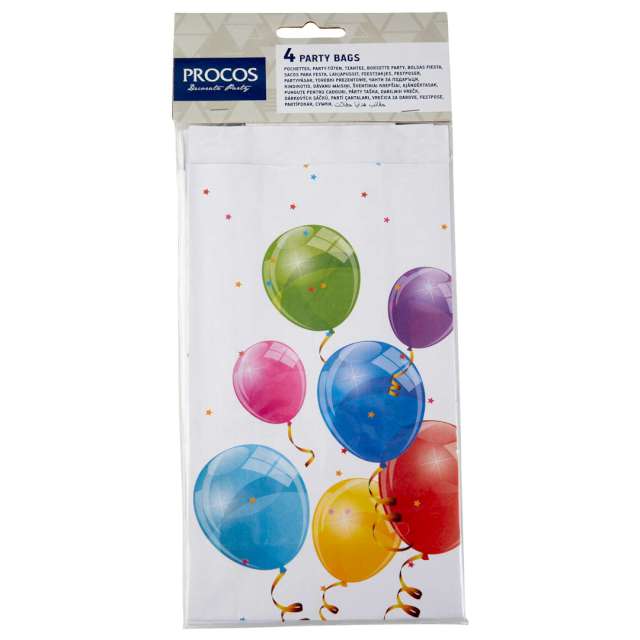 _xx_Torebki prezentowe Sparkling Balloons 4 szt.