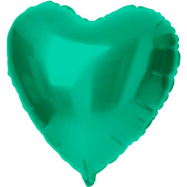 Balon foliowy Serce Metallic Matte zielony Folat 18 HRT