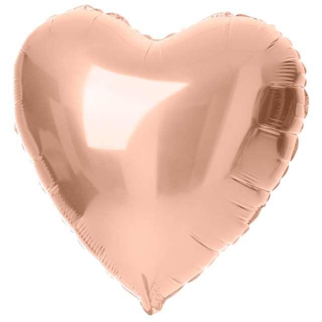 Balon foliowy Serce różowe złoto Folat 18 HRT