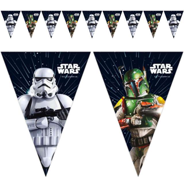Baner flagi Star Wars Galaxy Procos 230 cm