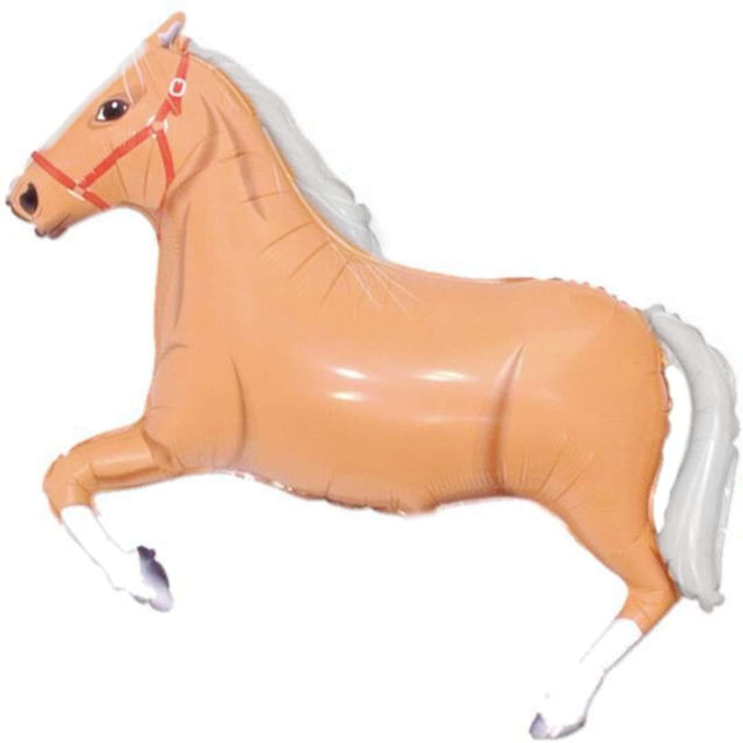Balon foliowy Galopujący koń brązowy Flexmetal 10 SHP